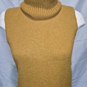Forever 21 Golden Turtleneck Sweater